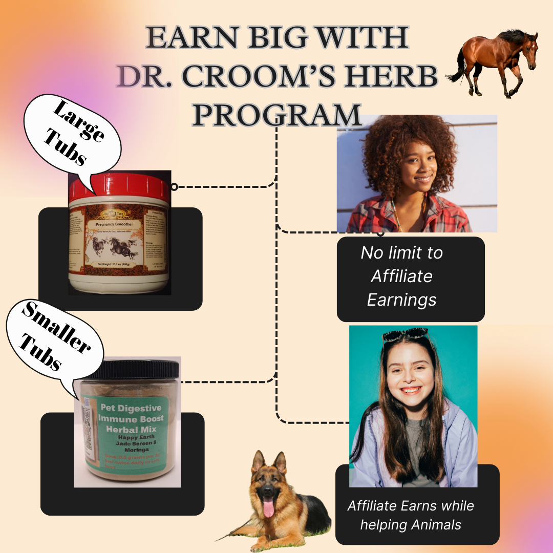 Dr. Croom's Veterinary Affiliate program